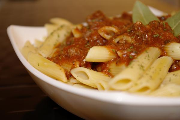 Pasta with tomato