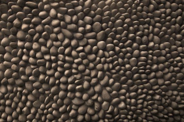 pebbles on the wall