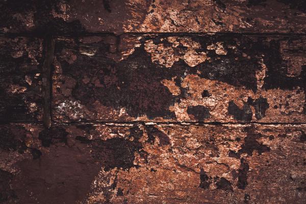 Peeled Paint on Grunge Wood Texture