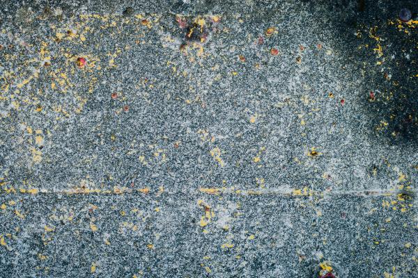 Peeled Yellow Paint Background