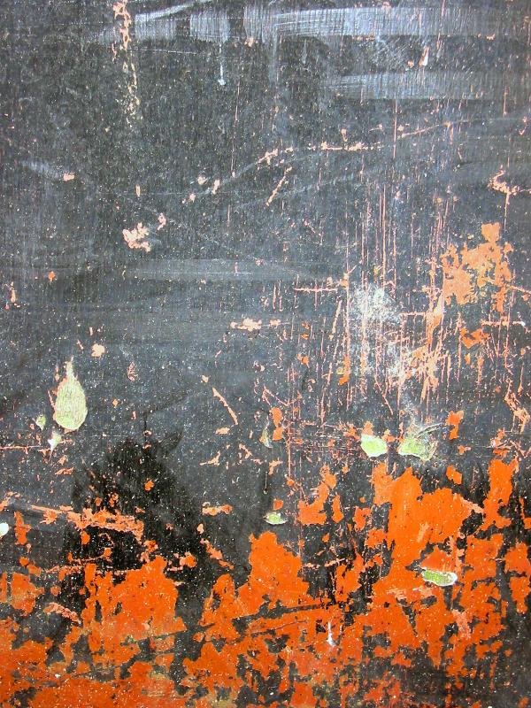 Peeling paint