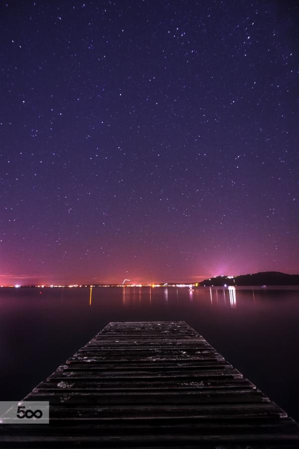 Peer at night