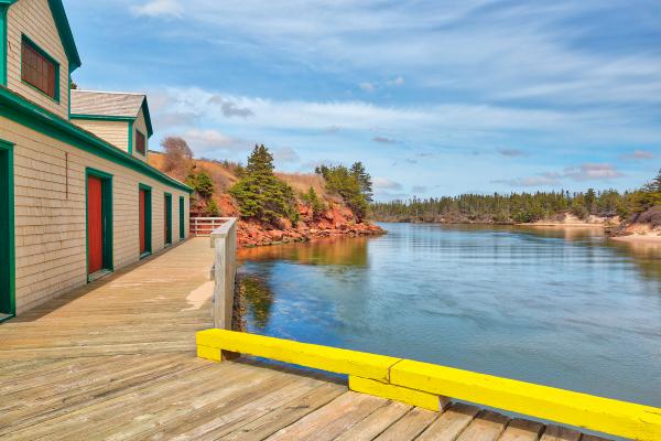 PEI Beach Boardwalk - Basin Head HDR