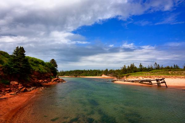 PEI Beach Scenery - HDR
