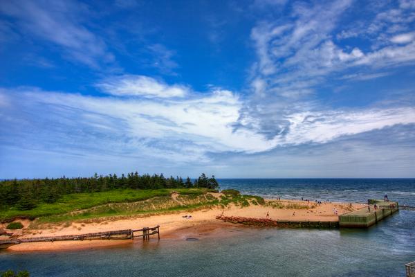 PEI Beach Scenery - HDR