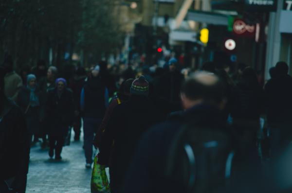 People on the street