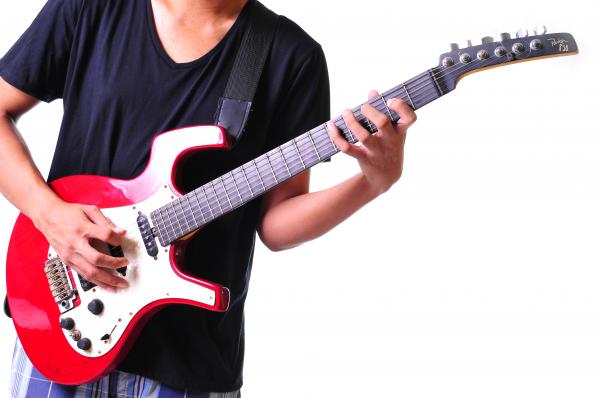 Playing Guitar
