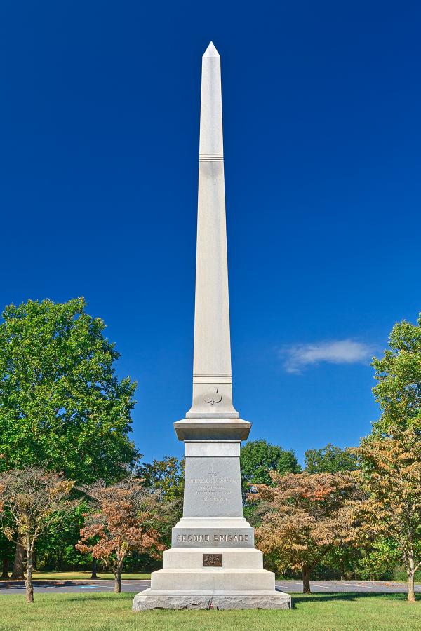 Philadelphia Second Brigade Monument - HDR