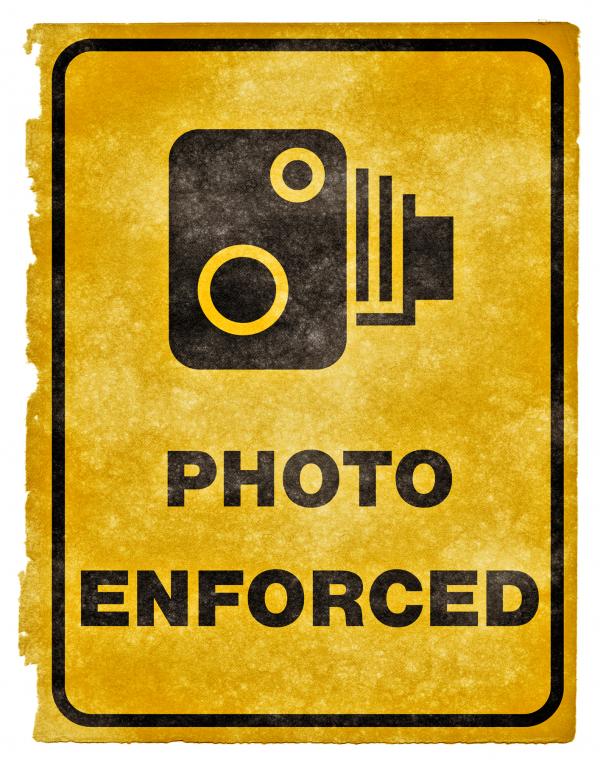 Photo Enforced Grunge Sign