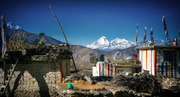 Photo of Houses With Mountain