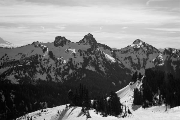 Photography of Mountain Range During Winter