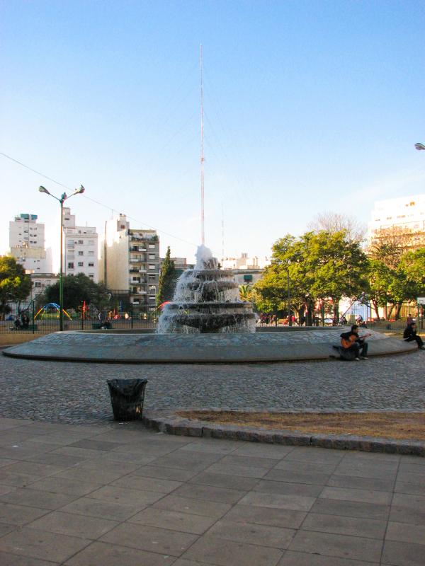 Pie fountain