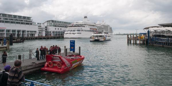 Pier 3 in Auckland - wide view