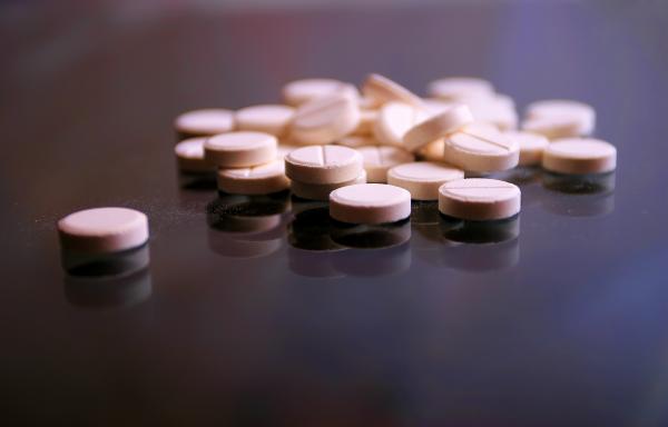 Pills close-up