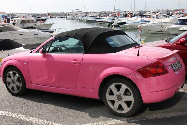 Pink Audi