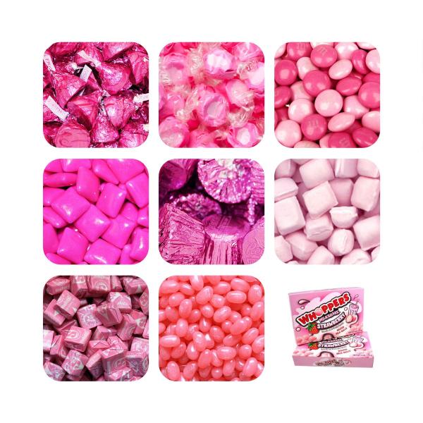 Pink candy