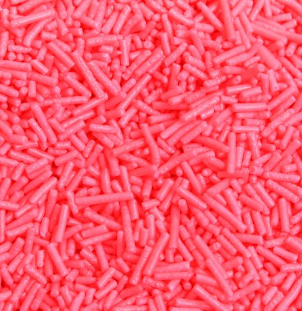 Pink sprinkles