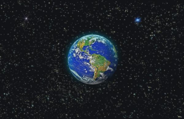 Planet Earth Seen From Space