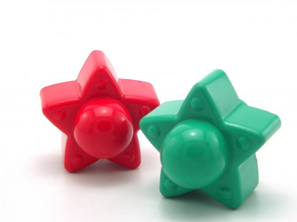 Plastic toy star