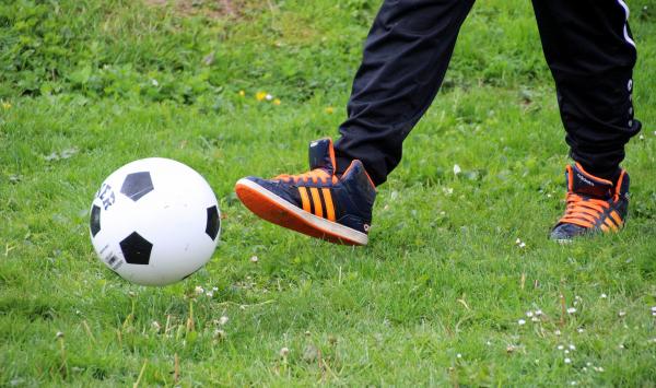 Playing Football