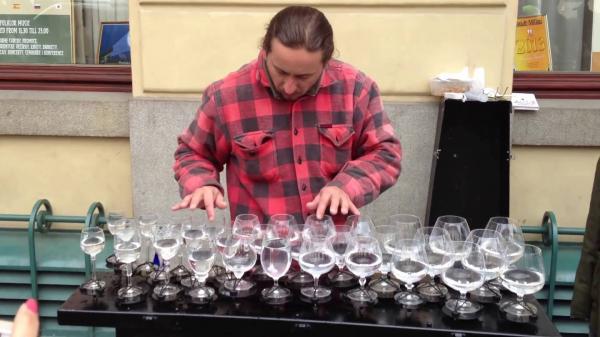 Playing with glass