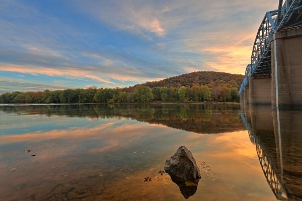 Point of Rocks Sunset - HDR
