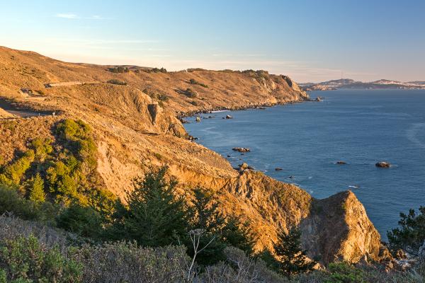 Point Reyes Sunset Coast - HDR
