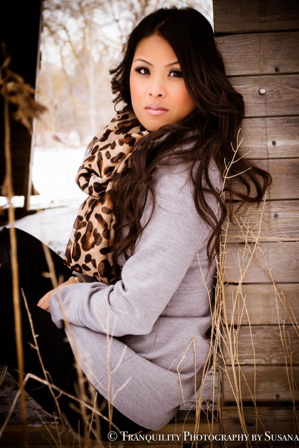 Posing in Winter