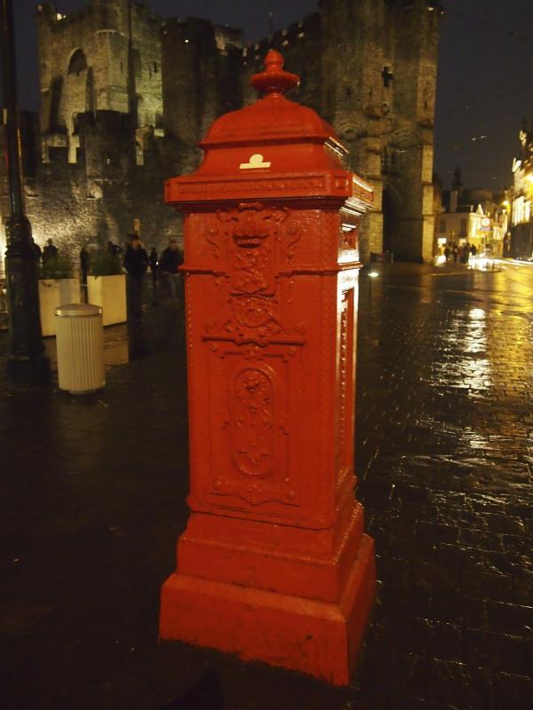 Post in Ghent, Belgium