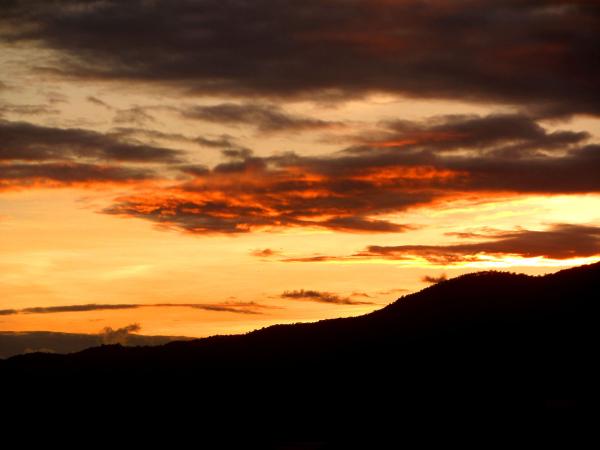 Post sunset sky