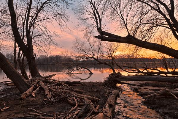 Potomac Sunset - HDR