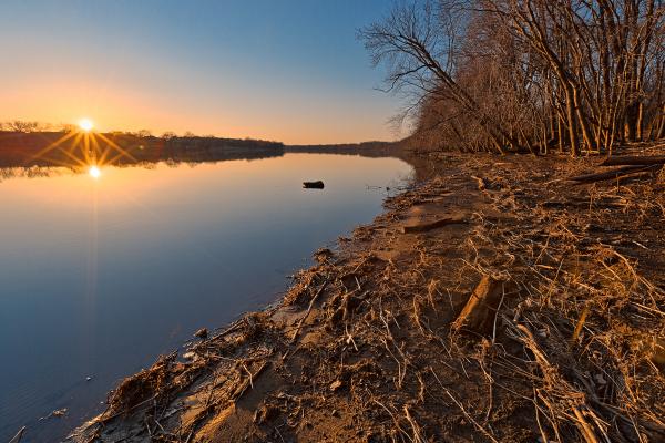 Potomac Sunset - HDR