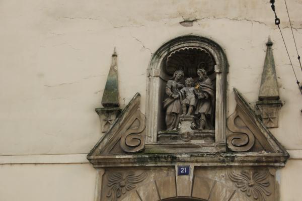 Prague wall