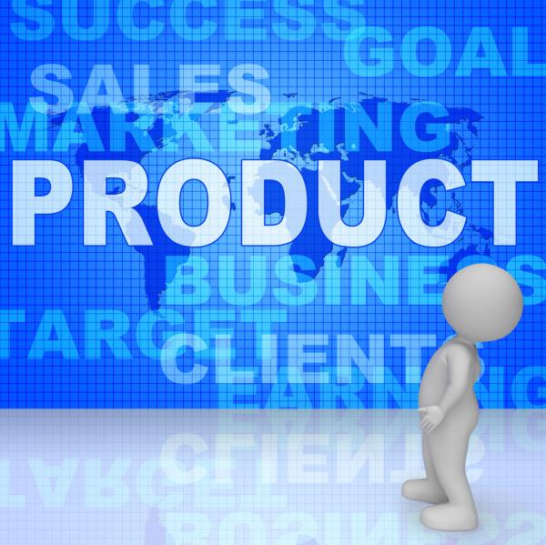 Product Words Represents Made In 3d Rendering