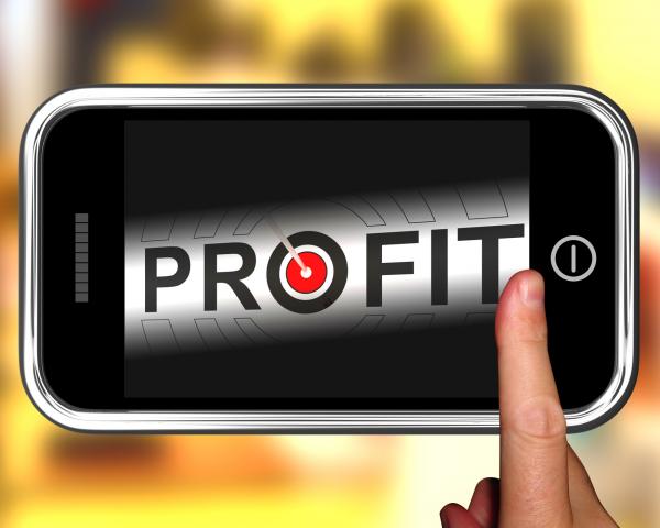 Profit On Smartphone Shows Aimed Progress