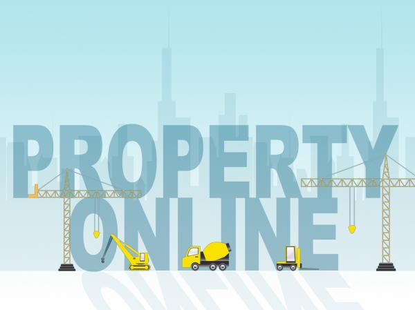 Property Online Indicates Real Estate And House