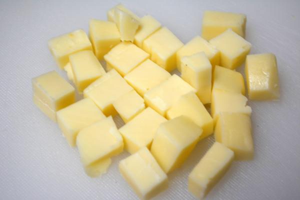 Provolone Cheese In Squares
