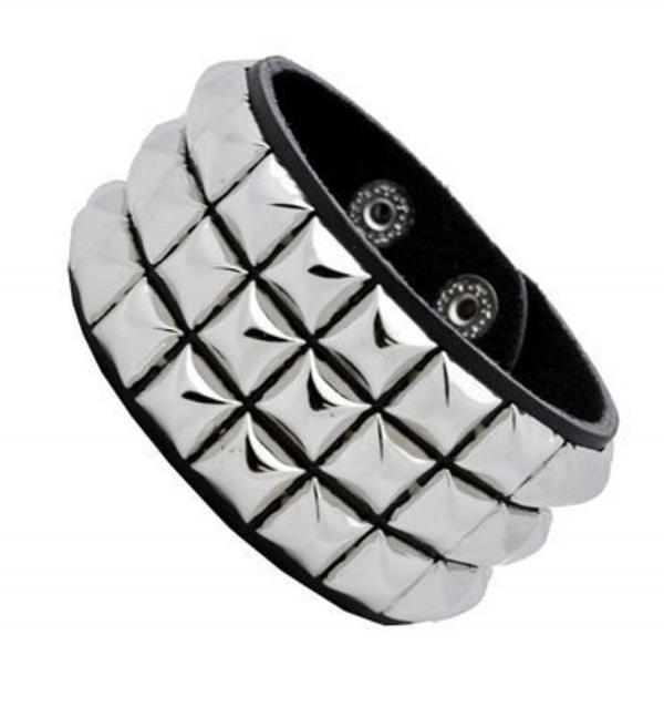 Punk goth wristband