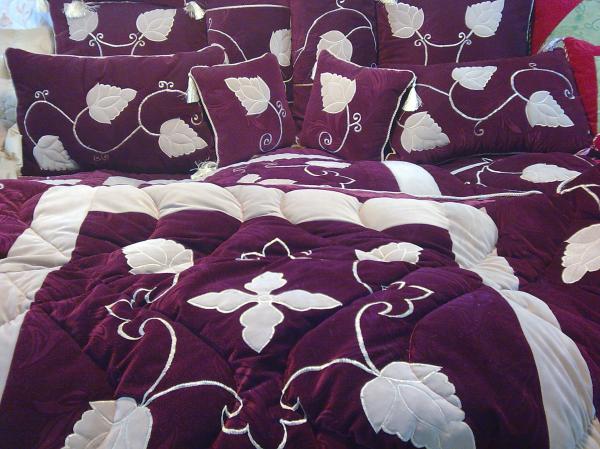 Purple Bedsheets