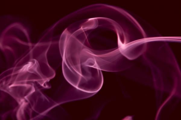 Purple smoke