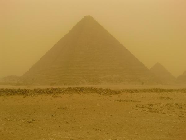 Pyramids in Sandstorm