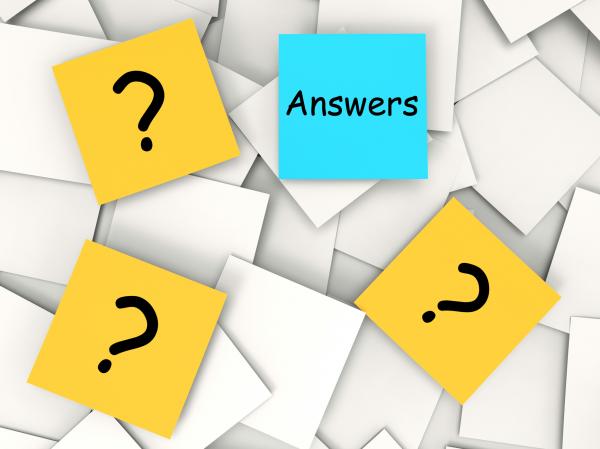 Questions Answers Post-It Notes Mean Inquiries And Solutions