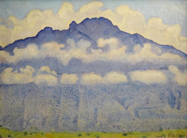 "La point d'Andey, vallée de l'Arve", Ferdinand Hodler.