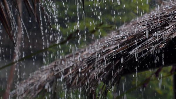 Raining