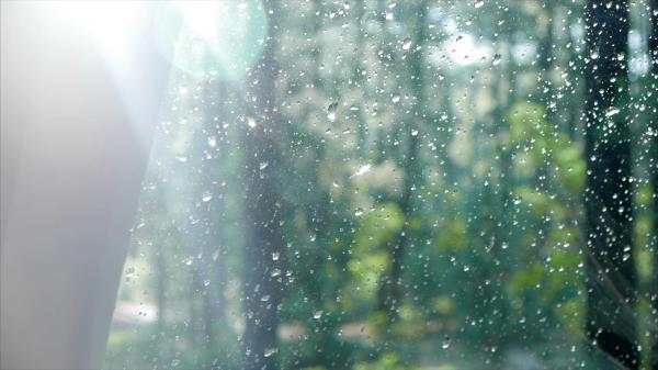 Raining
