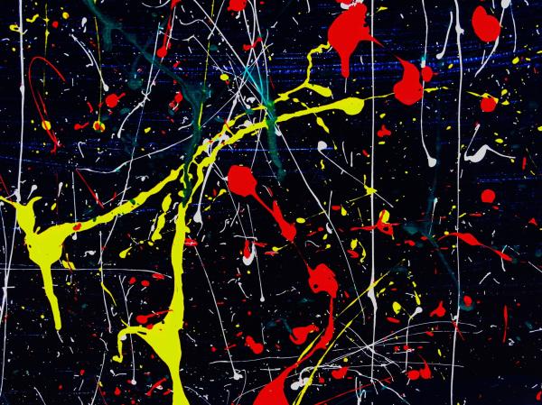 Random Paint Splatter