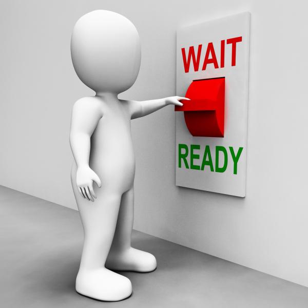 Ready Wait Switch Means Prepared and Waiting