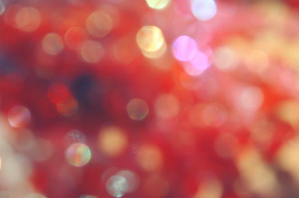 Red Bokeh Texture