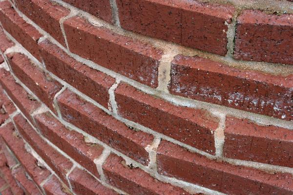 Red brick wall