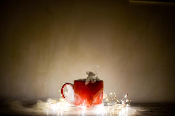 Red Ceramic Coffee Mug